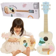 Classic world Lesena ukulele kitara za otroke Blue
