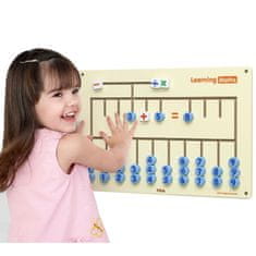 Viga Toys Senzorična tabla za učenje štetja Certifikat FSC Montessori