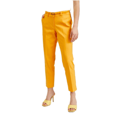 Orsay Oranžne ženske hlače s pasom ORSAY_356250242000 38