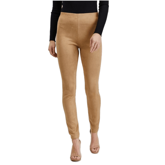 Orsay Svetlo rjave ženske hlače iz semiša ORSAY_350190-085000