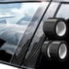 Mormark Karbonska lepilna folija za avto 3D črna 10 x 300cm vododporna brez mehurčkov | CARTAPE