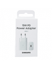 Samsung Fast Charge EP-T1510XWE hišni polnilec, 15 W, PD, bel