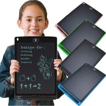 Mormark LCD tablica za risanje in pisanje, Grafična tablica, Tablica za otroke (Tablica + Pisalo z radirko) | WHIZZPAD