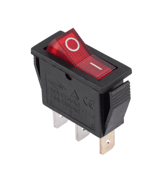 Kemot STIKALO 0-1 220V/16A OZKO RDEČE