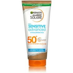 Garnier Zaščitno mleko za občutljivo kožo SPF 50+ Sensitiv e Advanced ( Hypoallergenic Milk) 175 ml