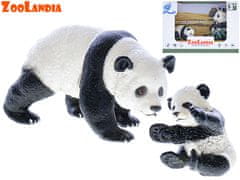 Zoolandia panda z mladičem 4,5-10 cm