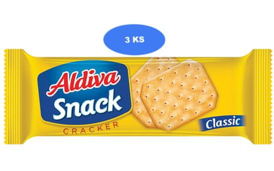 Aldiva Snack Cracker classic 75g (3 kosi)