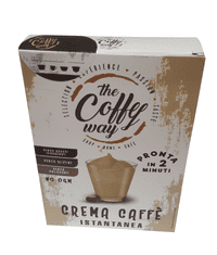 The Coffy Way Instant kavni napitek CREMA CAFFE iz kavnih zrn Arabice (pakiranje vsebuje 5 vrečk za 5 instant napitkov)