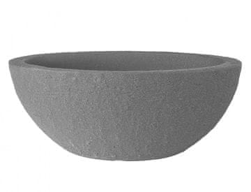 Jardine STONE plastika 60x34x23cm, siva