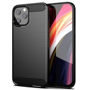 OEM CARBON etui za IPHONE 15 Plus črn