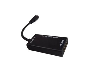 Kitajc Micro USB/MHL moški na HDMI ženski in Micro USB ženski adapter