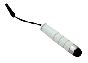 Kitajc stylus za kapacitivne zaslone - majhen - Bela