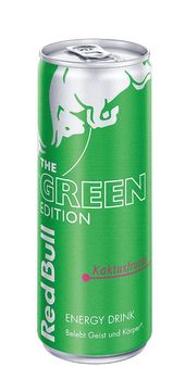  Red Bull The Green Edition energijska pijača z okusom kaktusovega sadeža, 24 x 250 ml 