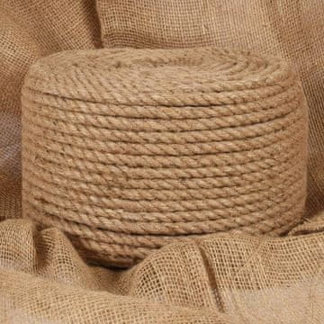 shumee Vrv iz jute 25 m dolžina 14 mm debelina