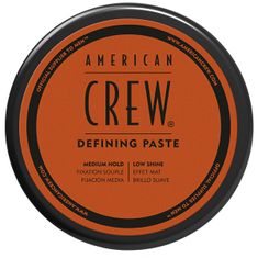 American Crew Svetleča krema s srednjo fiksacijo za naravni sijaj las (Defining Paste) 85 g