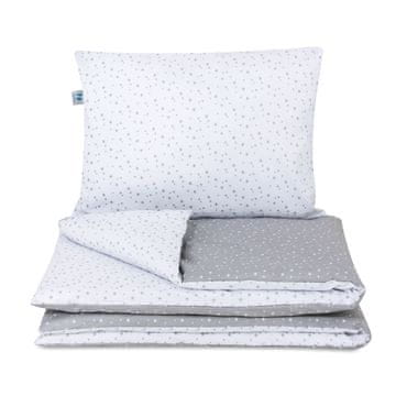 Inny Otroška posteljnina 120x90 siva galaxy - KPP-120-Z2-GG-B