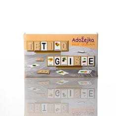 Tetino igrišče AdoŽejka Sadje in zelenjava, komplet 25 kartic (didaktični pripomoček)
