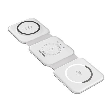 Choetech magnetni induktivni polnilec t588-f 3v1 15w (bela)