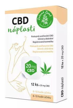 CBD obliži 12pcs