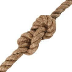 Vidaxl Vrv iz jute 50 m dolžina 16 mm debelina