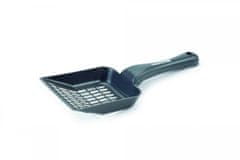Beeztees Lopata za čiščenje stranišč iz grobe plastike, antracit 27x10x4,5cm