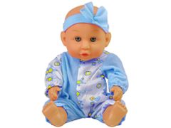 Lean-toys Igrača dojenček s kahlico in stekleničko, 24 cm