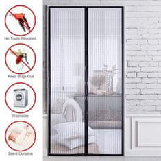 HOME & MARKER® Magnetna mreža proti komarjem, 90 x 210 cm | INSECTPROTECT
