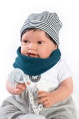 Antonio Juan 33235 PIPO HAIR - realistična dojenčkova lutka z mehkim tekstilnim telesom - 42 cm