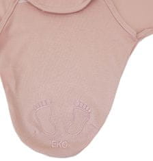 EKO Bombažni ovoj Ulitka Powder pink 3-6 kg