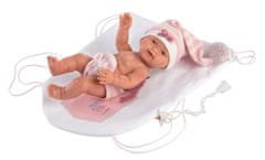 Llorens 26314 NEW BORN DOLL - realistična dojenčkova lutka z vinilnim telesom - 26 cm