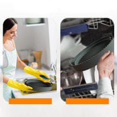 Northix Oblika za večkratno uporabo v cvrtniku - siva 