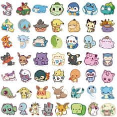 Northix Nalepke - Pokémon in Kawaii -style - 50 kom 