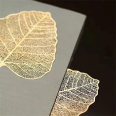 Northix Tesil Leaf - zlato 
