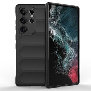 MG Magic Shield ovitek za Samsung Galaxy S23 Ultra, črna