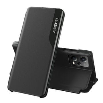 MG Leather View ovitek za Xiaomi Redmi Note 12 5G / Poco X5 5G, črn
