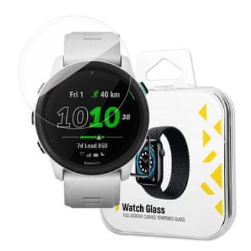 MG Full Glue zaščitno steklo za Garmin Forerunner 745, črna