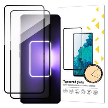 MG Full Glue 2x zaščitno steklo za Realme GT Neo 5 / GT3, črna