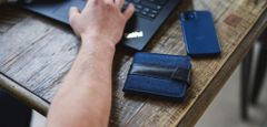 Vuch Moška denarnica Aidan Carter temno modra universal