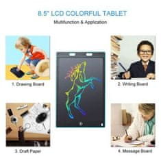 Mormark LCD tablica za risanje in pisanje, Grafična tablica, Tablica za otroke (Tablica + Pisalo z radirko) | WHIZZPAD