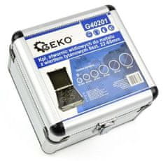 GEKO TCT kronski svedri za kovino, 22 - 65 mm, komplet 6 kosov G40201