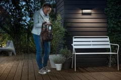 Philips Vrtna svetilka LED fasadna stenska svetilka BUSTAN IR myGarden 2x4,5W 2700K IP44 s senzorjem gibanja