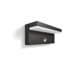 Philips Vrtna svetilka LED fasadna stenska svetilka BUSTAN IR myGarden 2x4,5W 2700K IP44 s senzorjem gibanja