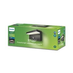 Philips Vrtna svetilka LED fasadna stenska svetilka BUSTAN IR myGarden 2x4,5W 2700K IP44 s senzorjem gibanja