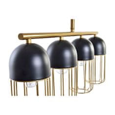 DKD Home Decor Stropna svetilka DKD Home Decor Black Golden 220 V 50 W (60 x 11 x 26 cm)