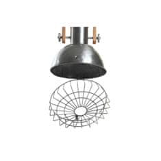 DKD Home Decor Stropna svetilka DKD Home Decor Silver Brown 50 W (31 x 31 x 44 cm)