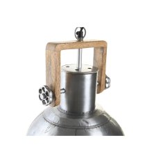 DKD Home Decor Stropna svetilka DKD Home Decor Silver Brown 50 W (31 x 31 x 44 cm)