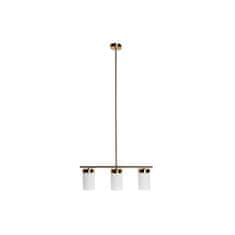 DKD Home Decor Stropna svetilka DKD Home Decor Golden White (60 x 15 x 25 cm)