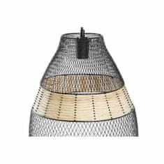 DKD Home Decor Stropna luč DKD Home Decor Črna kovina Rjava 50 W 32 x 32 x 43 cm