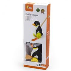 Viga Toys  Leseni potiskalnik za pingvine