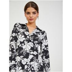 Orsay Bela in črna ženska cvetlična obleka ORSAY_411192-660000 XS